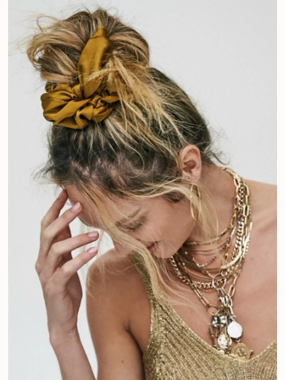 Free People Super Satin Hair Scrunchie